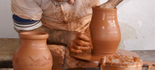 Demostraciones de artesanía la Escuela de Folklore en Alovera y Brihuega