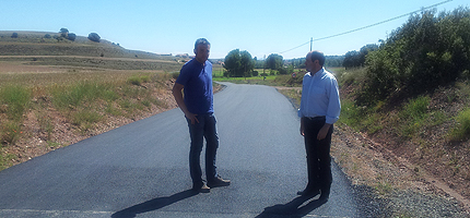 La Diputación acondiciona las carreteras de Valhermoso y Cubillejo del Sitio