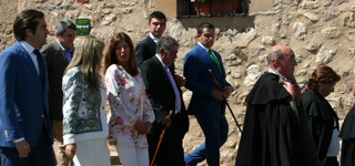 Mar España asiste a la celebración del Santísimo Cristo de Atienza