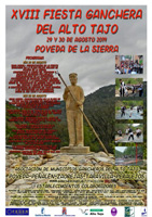 Poveda de la Sierra acoge la fiesta ganchera del Alto Tajo