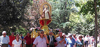 Yunquera celebra la festividad de San Agustín hermanada con la Torre del Burgo