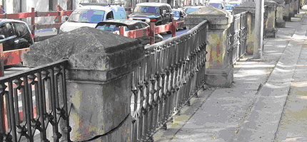 Muro del parque de la Concordia. (Foto: Fotos: Ayuntamiento de Guadalajara)