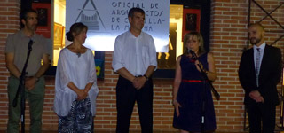 El delegado de la Junta en Guadalajara asiste a la inauguración de la exposición de pintura de Javier Cámara Sánchez-Seco