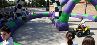 Más de un centenar de niños difrutan de Guadalaventura en el entorno del Alamín