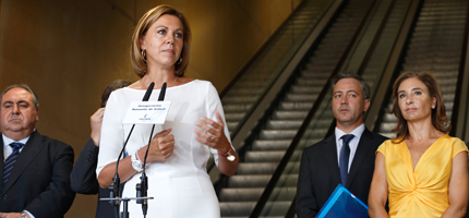 Cospedal inaugura el Remonte de Safont, 'una puerta más a la ciudad de Toledo'