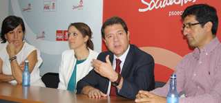 García-Page en Ciudad Real. (Foto: PSOE)