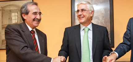 Virgilio Zapatero y José María Barreda.