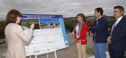 García resalta el compromiso de Cospedal con la depuración y el abastecimiento de agua
