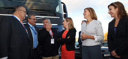 Cospedal marca el buen estado de conservación y el mantenimiento de las infraestructuras como factores clave para la competitividad del transporte en la región