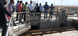 Visita de una delegación de técnicos de Turquía a la ETAP. (Foto: MAS)