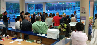 Más de 860 personas visitan la exposición de bonsais y suisekis