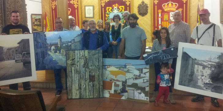 Alberto D. Fernández Hurtado vence en el Certamen Internacional de Pintura Rápida de Horche