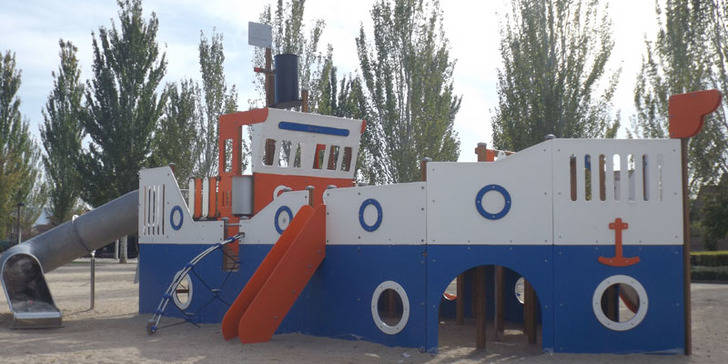 Juego infantil en el Parque del Norte. (Foto: PP)
