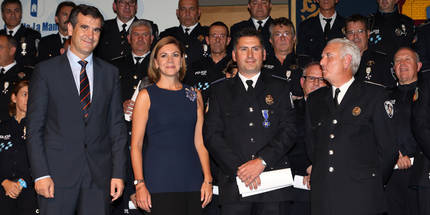 Cospedal recuerda en Guadalajara que 'cuanto más alto se esté, más claro hay que tener que por encima de uno estará la ley”