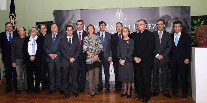 Cospedal valora la colaboración de instituciones públicas, privadas y particulares para ensalzar el legado de Luis Marco Pérez en Cuenca