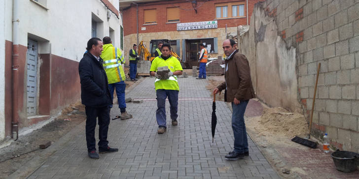 El Plan de Obras de la Diputación permite arreglar pavimento y redes de agua en céntricas calles de Jadraque