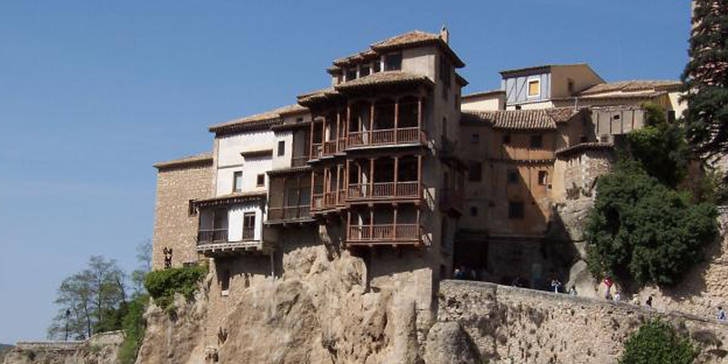 Las Casas Colgadas son el símbolo de Cuenca. Su restaurante lleva cerrado más de un año.