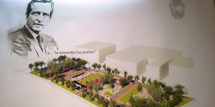 Proyecto del futuro parque Adolfo Suárez.