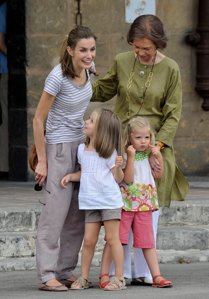 Letizia sigue los pasos de la Reina Sofía