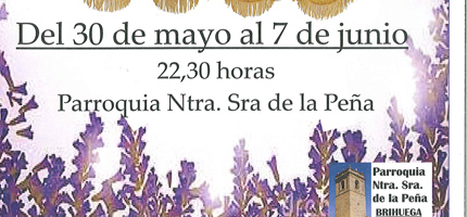 Brihuega renueva su devoción a la Virgen de la Peña con sus 'Salves del Cerco'