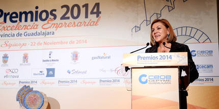 Cospedal elogia la valentía, el coraje, el tesón y la creatividad de los empresarios de nuestra tierra