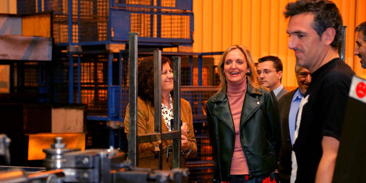 Casero en su visita a Tagar. (Foto: Gobierno regional)