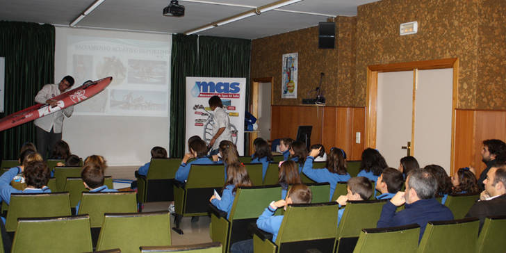 Cierre de la campaña Somos Agua. Cuídala. Disfrútala en Maristas Champagnat. (Foto: MAS)