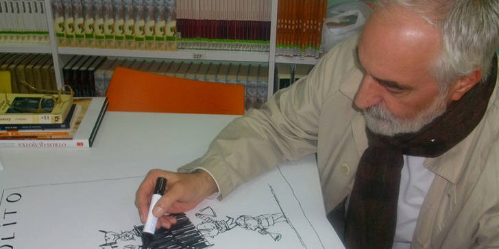 La escritora Pilar Lozano y el 