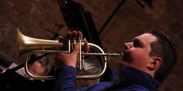 Trompeta y piano, brillante ensemble para cerrar Musigüenza 2014