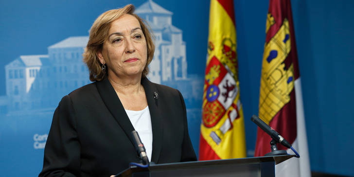 María Luisa Soriano en las Cortes. (Foto: Gobierno regional)