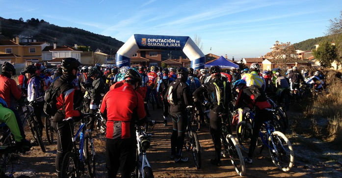 El domingo 14 se celebra la X Marcha el Pavo de Chiloeches, última prueba del III Circuito MTB Diputación
