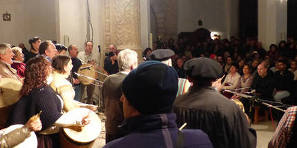 Ana Guarinos ha asistido al XXXV Certamen de Rondas Tradicionales Navideñas de Torija. (Foto: Diputación provincial)
