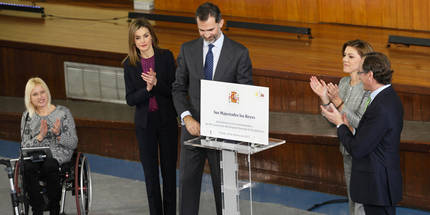 El Rey aboga por prevenir sobre lesiones medulares