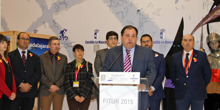 La Semana Santa de Sigüenza, protagonista del Día de Guadalajara en el stand de Castilla la Mancha en FITUR