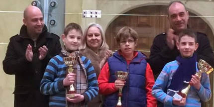 Ivan Chudyk consigue en Pastrana el primer puesto en la clasificación general del X Circuito Provincial de Ajedrez infantil