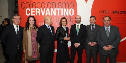 Cospedal y Wert inauguran la exposición Coleccionismo cervantino en la BNE: del Doctor Thebussem al fondo Sedó