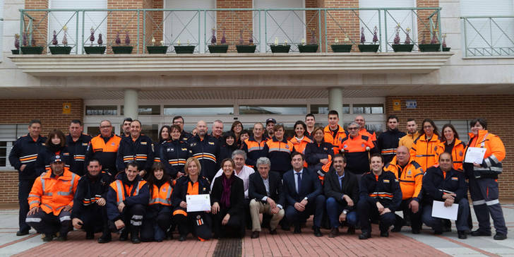 Leandro Esteban aprovecha el X aniversario de Protección Civil de Cabanillas para recordar que “Cospedal ha devuelto la estabilidad, la confianza y el futuro a Castilla-La Mancha”