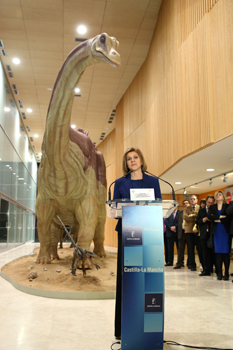 Cospedal inaugura ‘Tierra de Dinosaurios’, primera fase del nuevo Museo Paleontológico de Cuenca