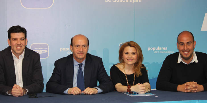 Marta Valdenebro, Sergio Sánchez y Javier López, candidatos del PP a Villanueva, Marchamalo y Torrejón del Rey