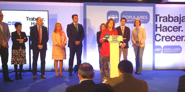 Ana Guarinos: “Castilla-La Mancha necesita un proyecto estable como el del PP y una Presidenta responsable como Mª Dolores Cospedal'