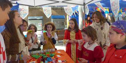 La villa medieval Tolle Lege se convierte en el corazón de la Feria del Libro