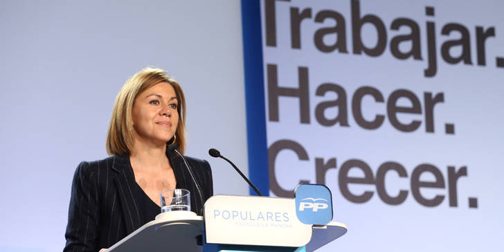 Cospedal pide mayoría absoluta, Román desvela su lista y La Olma de poliuretano