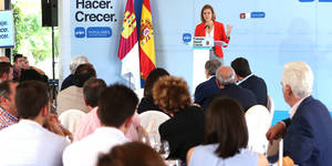 Cospedal: “Quiero que Castilla-La Mancha sea una región próspera y pujante, a la vanguardia de las regiones europeas”
