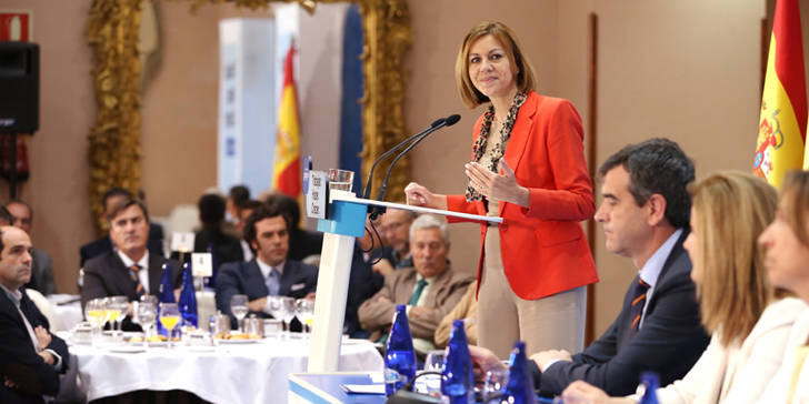Cospedal: “Elegir el futuro, la esperanza y la prosperidad que está empezando a llegar, es elegir al Partido Popular”
