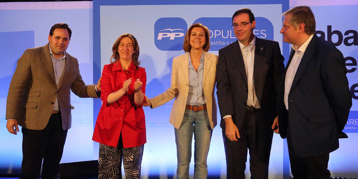 Cospedal advierte acerca del “gran pacto contra el Partido Popular que ya se ha hecho en Castilla-La Mancha y que ayer intentaron en Murcia”