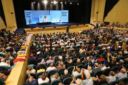 Cospedal: “Todo lo que no sea votar al PP, es votar un pacto contra el PP”