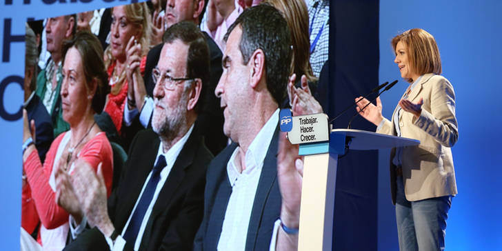 Cospedal: “Todo lo que no sea votar al PP, es votar un pacto contra el PP”