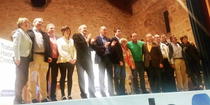 Lorenzo Robisco defiende en Sigüenza el “trabajo bien hecho” por Cospedal y Latre y advierte que “no nos podemos jugar el futuro a la ruleta rusa”