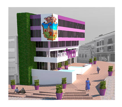 Román reformará la Plaza del Concejo y recuperará el edificio Cívico