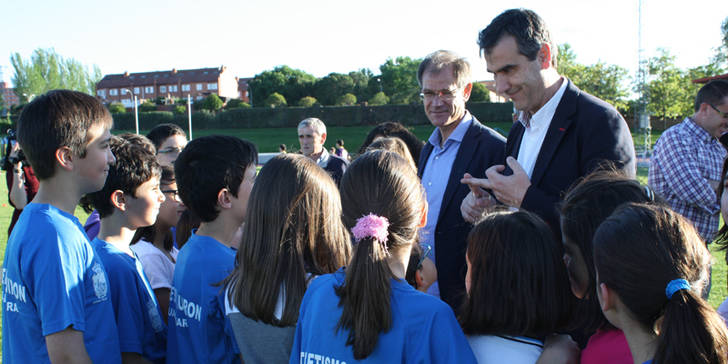 Abel Antón y Antonio Román.